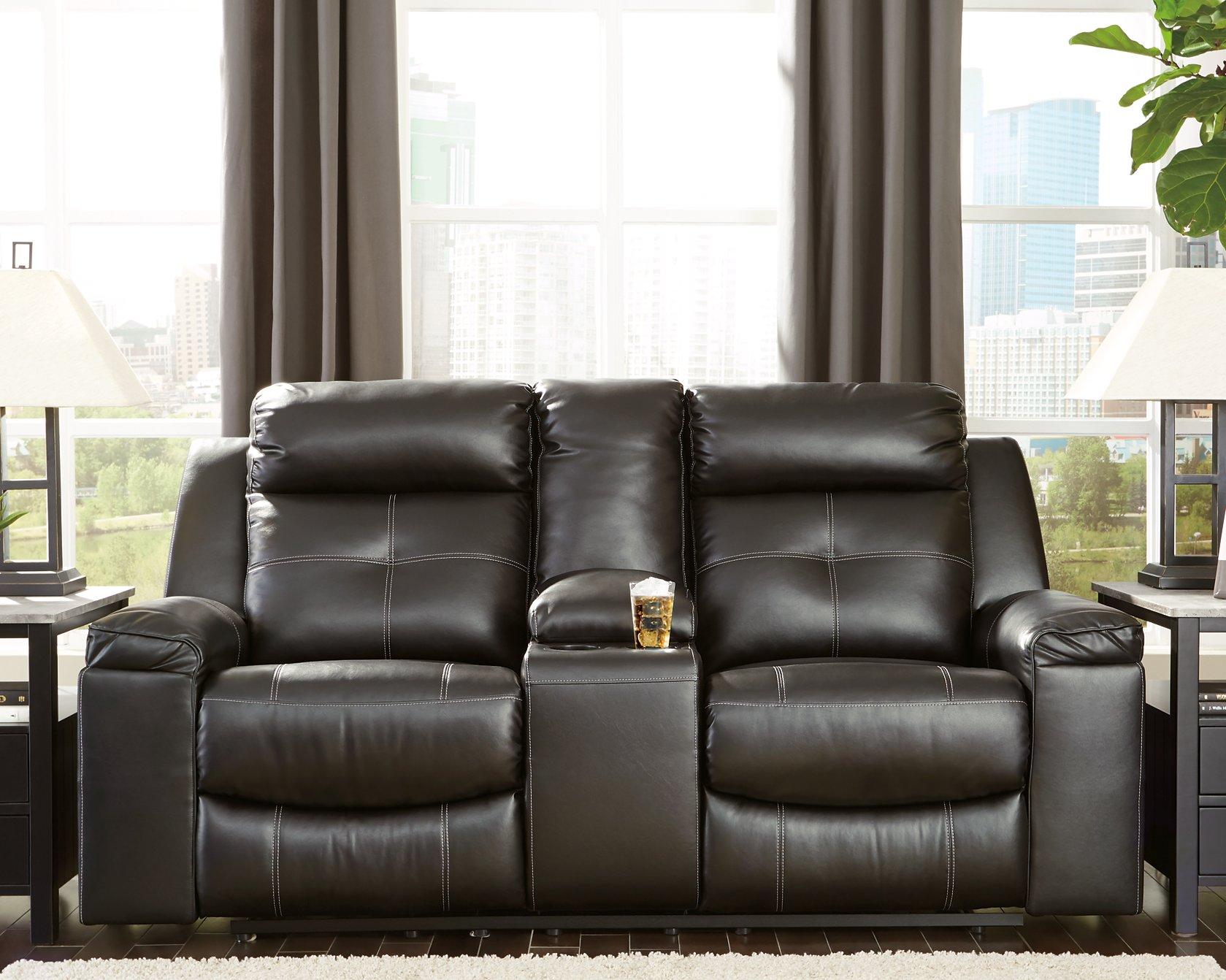 Kempten Reclining Loveseat with Console