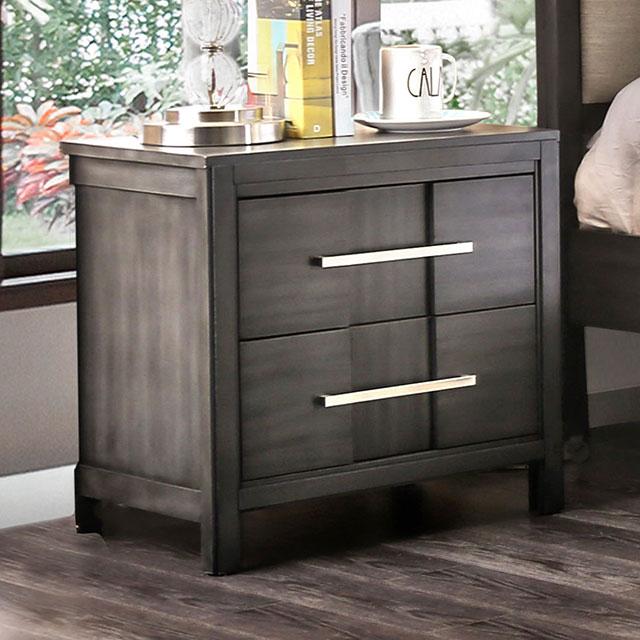 Berenice Gray Night Stand