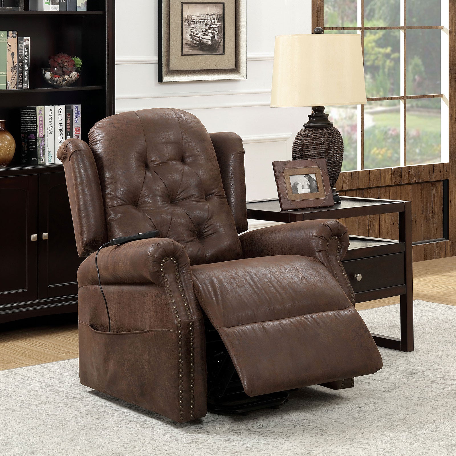 Saco Brown Recliner image