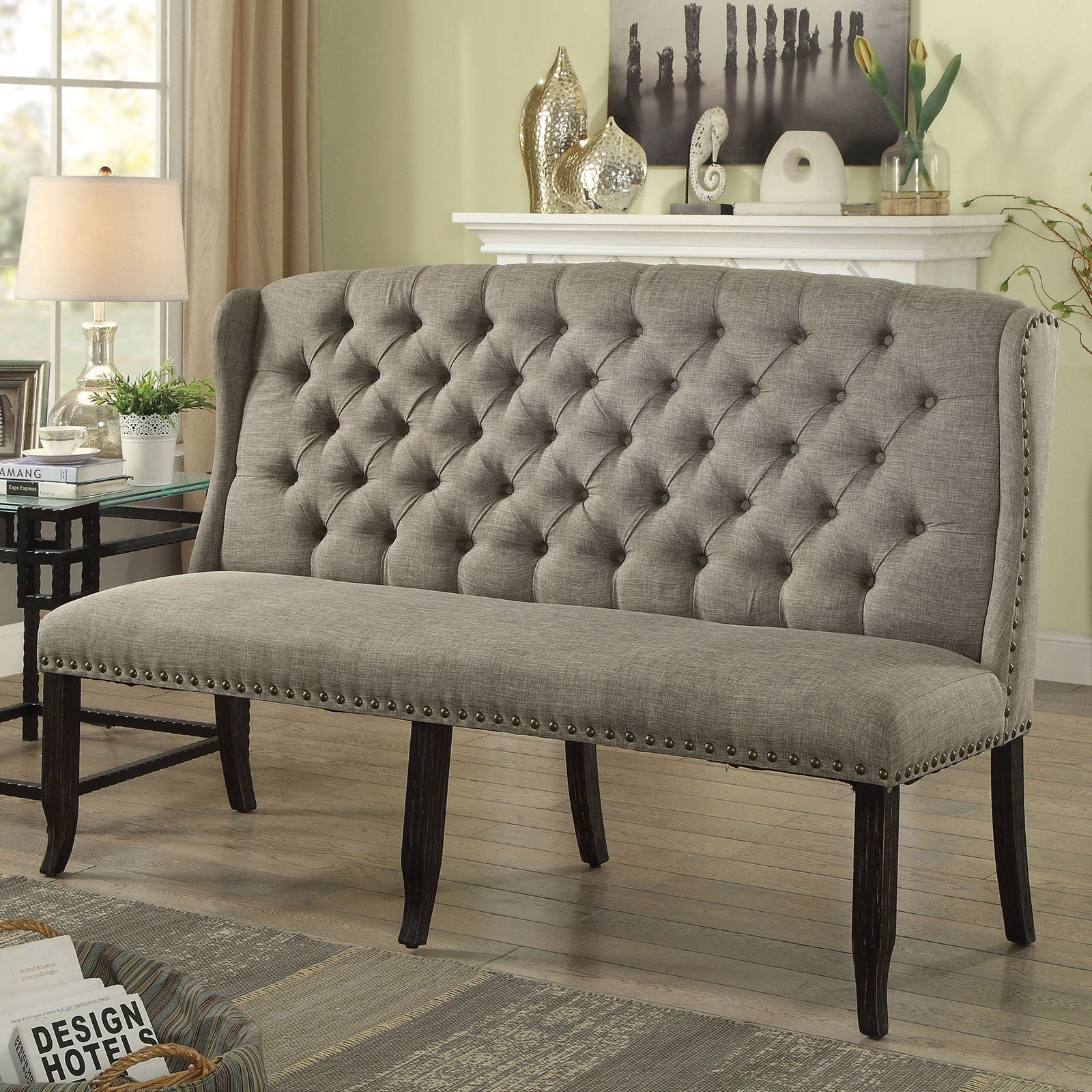 SANIA 3-Seater Loveseat Bench image