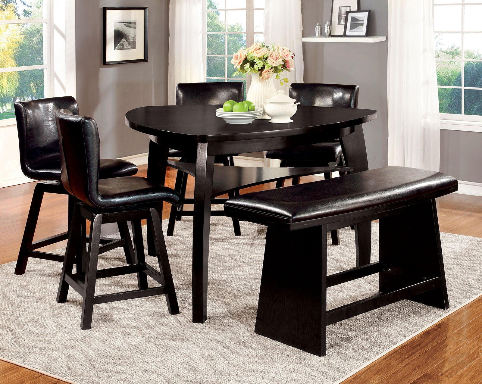 HURLEY Black Counter Ht. Table image