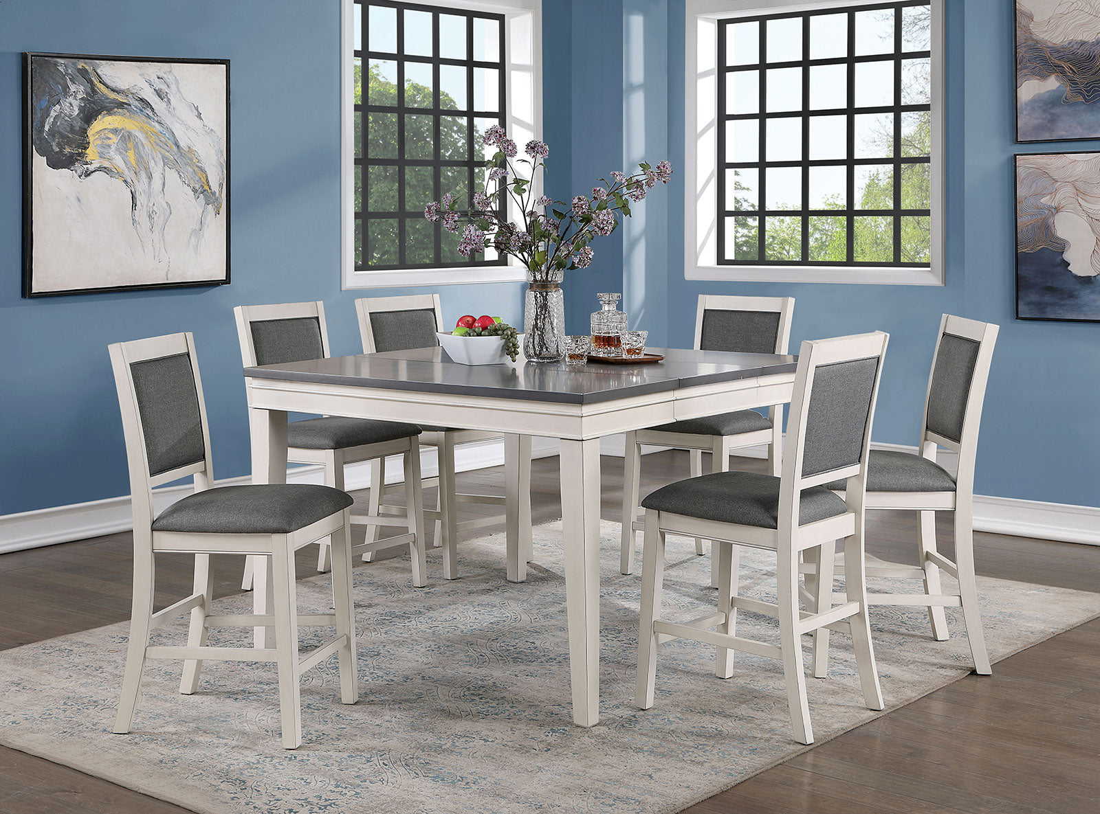 LAKESHORE 7 Pc. Counter Ht. Table Set image