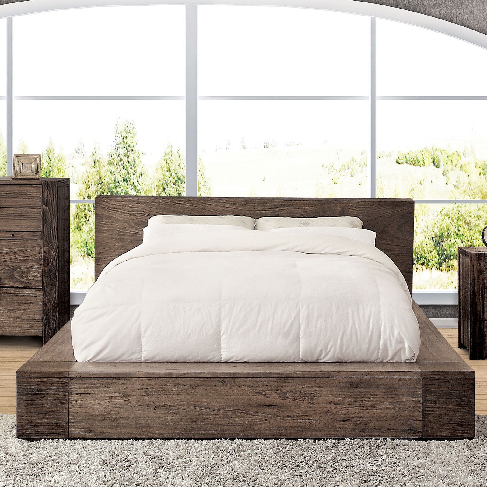 JANEIRO Rustic Natural Tone E.King Bed image