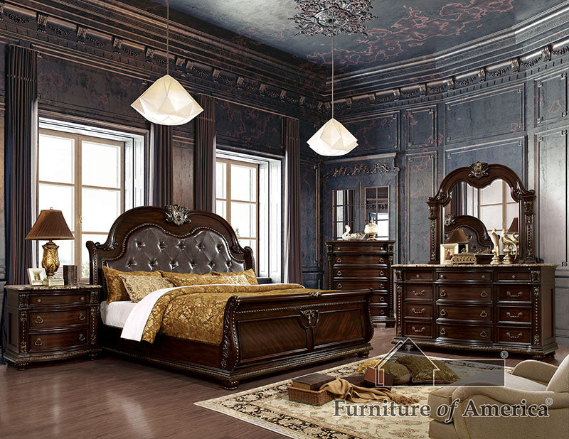 Fromberg Brown Cherry Cal.King Bed image