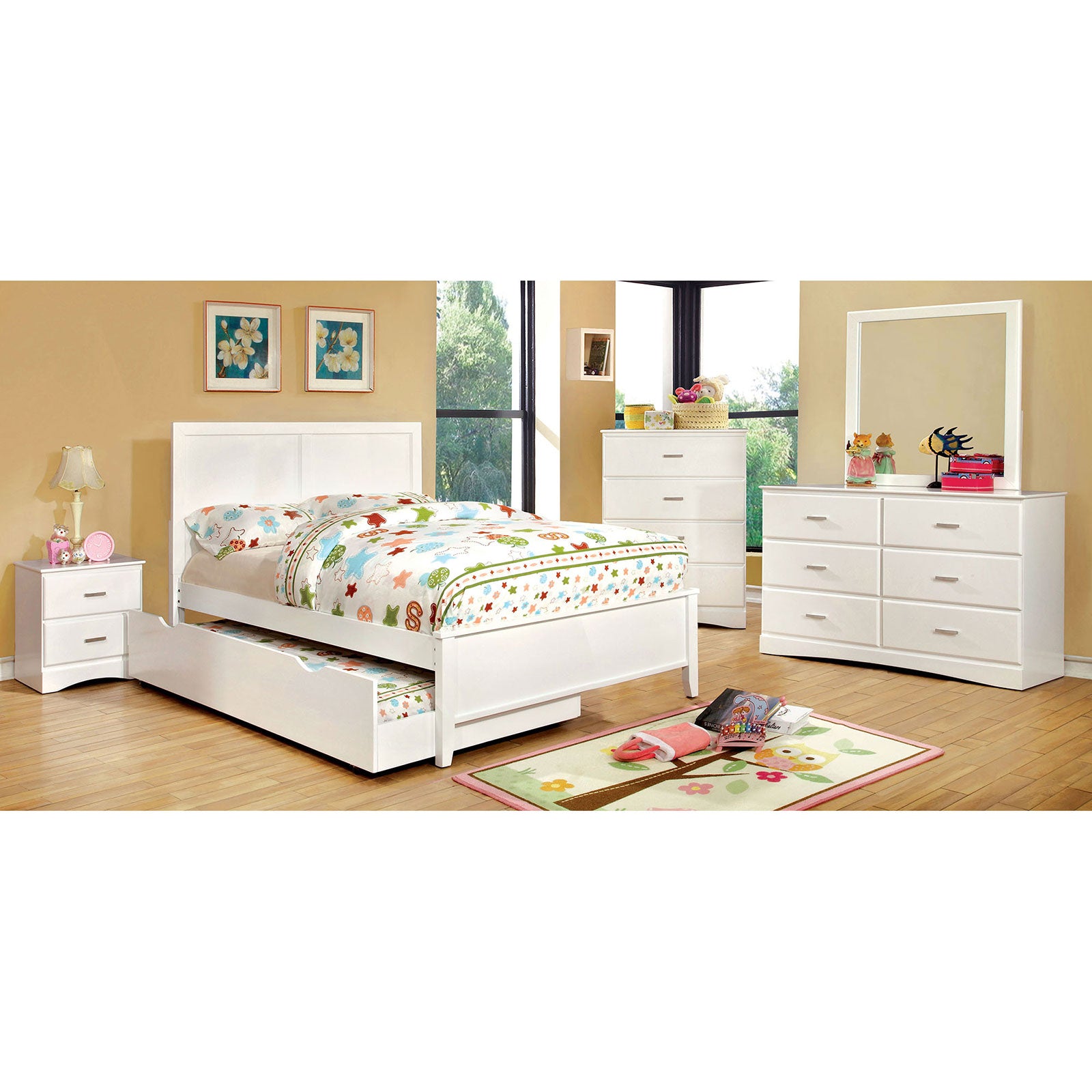 PRISMO White Full Bed image