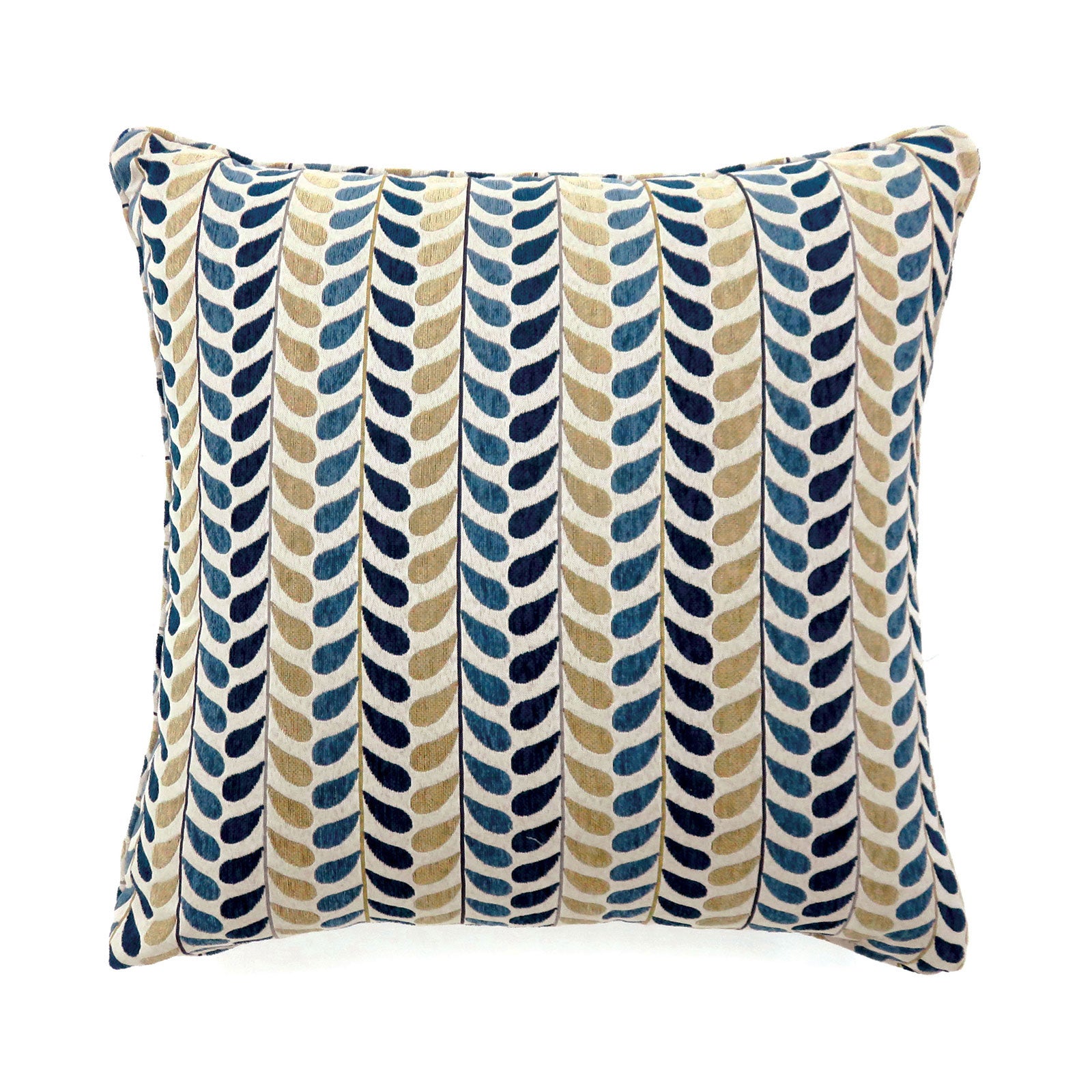 Dropp Blue/Yellow 22" X 22" Pillow, Blue & Yellow (2/CTN) image